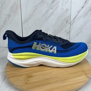 Hoka One Skyflow Mens Size 14 D Varsity Navy Electric Blue Running Shoe 1155111